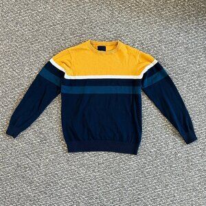 Mast & Harbour Striped Pullover Sweater